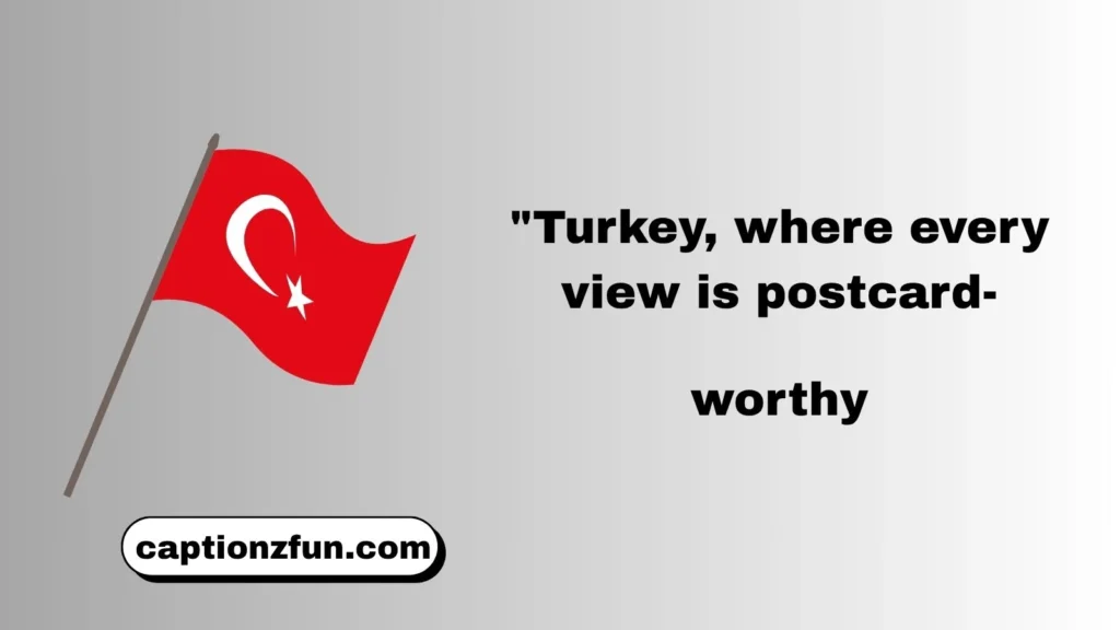 Captions for Turkey
