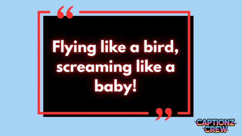 Funny Parasailing Captions