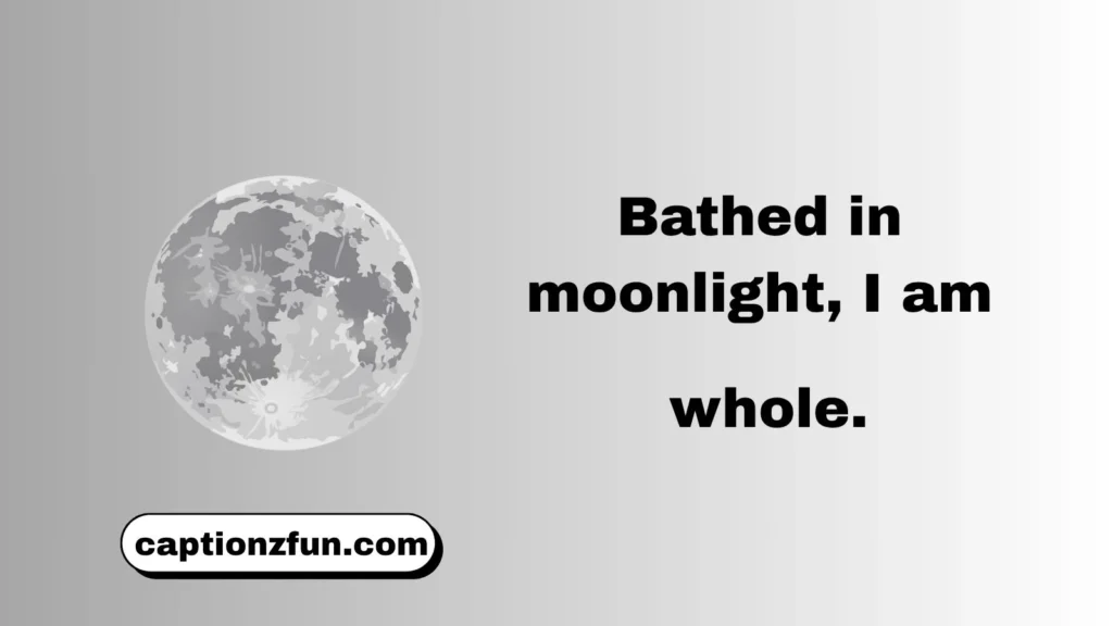 Moon Light Captions for Instagram 