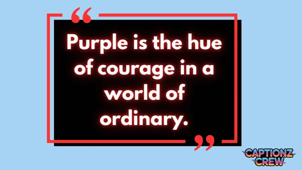Purple Quotes For Instagram