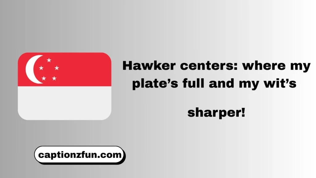 Witty Singapore Captions for Instagram