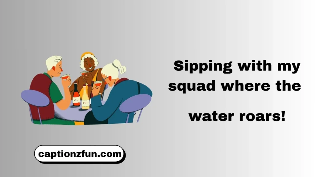 Wondrous Wine Captions for Drinking With Friends 