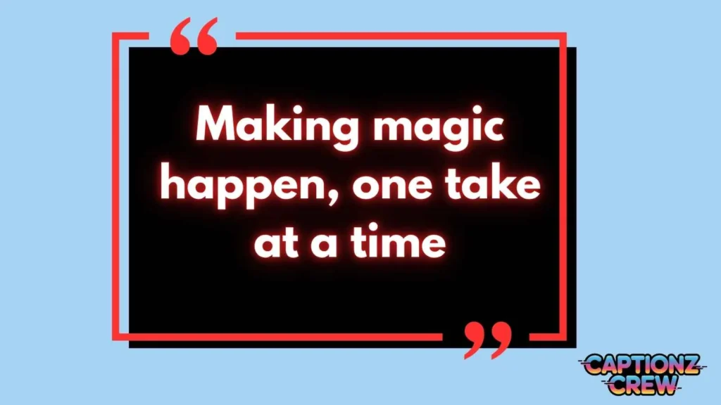 Behind The Scenes Captions